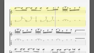 Metallica Astronomy kirk solo tablature [upl. by Debi934]