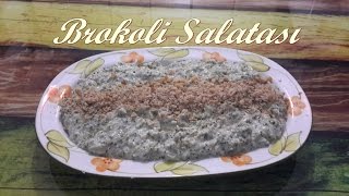 Brokoli Salatası Tarifi Cevizli [upl. by Noneek]