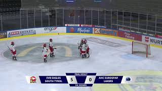 202324  IHL WOMEN  EVB Eagles South Tyrol  AHC Eurospar Lakers  14112023  Bolzano [upl. by Fugate]