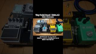 Tiny Pedal Board 202411 shorts pedalboard effectspedals [upl. by Thordis]