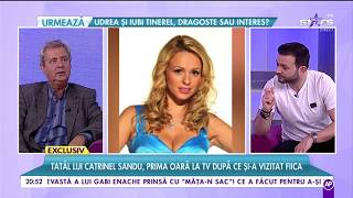 Tatăl lui Catrinel Sandu prima oară la TV după ce șia vizitat fiica [upl. by Nohsal]