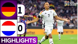 Germany vs Netherlands 10 All Goals amp Extended Highlights UEFA Nations League 2024 [upl. by Boswell]