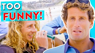 Hilarious Laughing Gas Every Green Whistle Moment On the Beach [upl. by Koerner374]