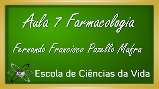 Farmacologia Aula 7  Transporte dos fármacos [upl. by Yemrots]