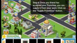 CityVille Guide Building amp Supplying Franchises [upl. by Arola]