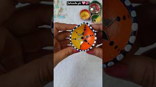 😱Itna Easy Diya decoration 🪔🪔 diy diyactivies craft diydiwalidecor art diwali youtube short [upl. by Saloma434]