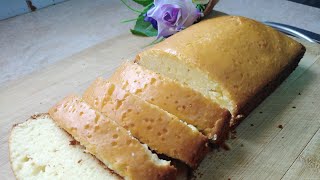 Bakery Style Pound Cake  Super Easy amp Spongy  Bilkis Food Art [upl. by Buschi724]