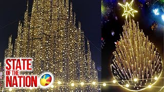 Bamboo Christmas tree nagningning sa ganda  SONA [upl. by Aynod]