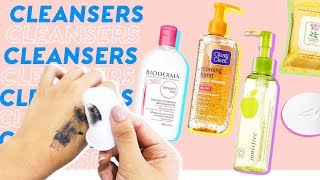 Facial Cleansers amp Makeup Removers 🌝💦6 Best Ways to Properly Wash Your Face for all skin types [upl. by Fonville432]