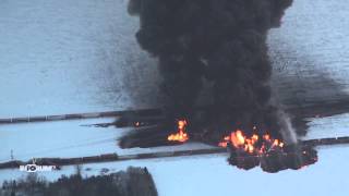 Casselton Train Derailment Red River Dispatch calls [upl. by Sayer]