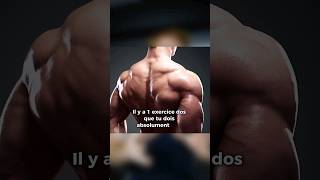 Lexercice dos indispensable fitness musculation bodybuilding [upl. by Kipper]