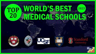 Top 20 Worlds Best Medical Schools in 2023 [upl. by Maighdiln416]