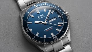 The Best Swiss Dive Watch Under 1000  MIDO Ocean Star Captain Blue [upl. by Stoddard]