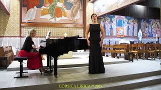 BISTERE Diana Lettonie Mezzosoprano quart de finale CORSICA LIRICA 2024 [upl. by Nickie398]