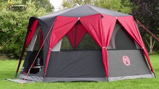 Coleman® Festival Octagon Tent  large 8 man tent with 360° surrounding view [upl. by Chandless]