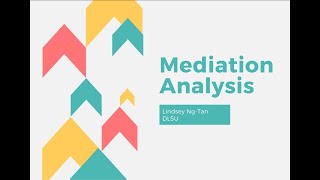 Mediation Analysis [upl. by Yasdnyl513]