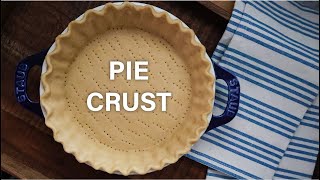 Pie Crust Recipe  How to make a Pie Crust  Easy Homemade Pie Crust Recipe [upl. by Dream]