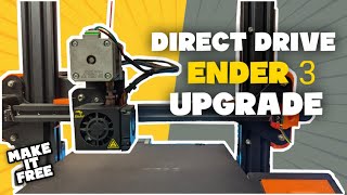 Direct Drive on Ender 3  Printable  Make it free ender3 [upl. by Eicaj]