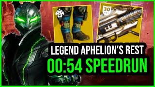 Aphelions Rest 054 Lost Sector Speedrun Destiny 2 Season of Defiance [upl. by Tehcac]