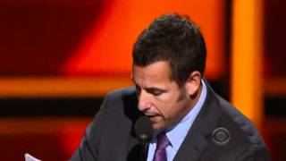 Adam Sandlers Acceptance Speech  Peoples Choice Awards 2012 [upl. by Eisen]