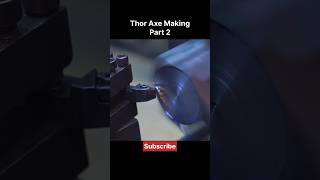 Forging Thors Axe Crafting the Powerful Weapon ⚒️ Thor AxeCraft Blacksmithing diy [upl. by Sudbury472]