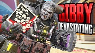 Gibraltar 21 KILLS PUSHING EVERYONE AWESOME Apex Legends Gameplay Season 18 [upl. by Shore769]