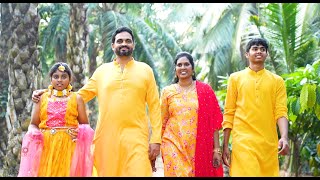 Best Indian haldi Ceremony Mahin Dhothi amp Vinisha Half Saree  HaldiampSangeet  vmr photography [upl. by Ythomit]