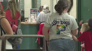 Portland Sea Dogs host special night for Mental Health Awareness Month [upl. by Ilka870]