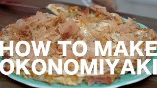 How to Make Okonomiyaki [upl. by Olnek]