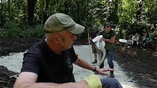 How to make a pond with bentonite clay granules [upl. by Holcomb]