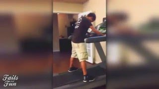 Treadmill Fail Compilation  Ultimate Fail Compilation 2016 [upl. by Mahala]