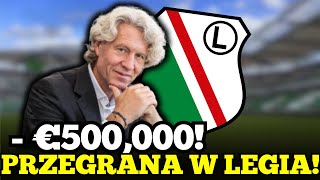 DOWIEDZ SIÄ JAK LEGIA WARSZAWA STRACIĹA PĂ“Ĺ MILIONA EURO LEGIA WARSZAWA [upl. by Amyas]