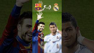 BARCELONA VS REAL MADRID 50  HIGHLIGHTS amp GOALS  LA LIGA 2010 HD shorts barcelona realmadrid [upl. by Cocke]