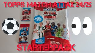 Topps Match Attax Bundesliga 2425 Starterpack [upl. by Lydie]