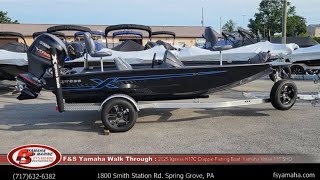 2025 Xpress H17C Crappie fishing boat Yamaha Vmax 115 SHO F amp S Yamaha Hanover PA [upl. by Lilia652]