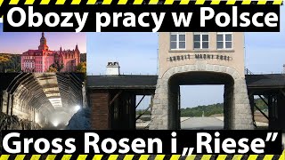 Obozy pracy przymusowej w Polsce Gross Rosen i quotProjekt Riesequot [upl. by Odnala]