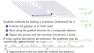 Gradient Descent Methods for NonLinear Programming [upl. by Aikat]