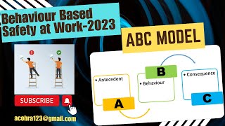 Behaviour Based Safety at Work 2023  ABC Model of Behaviour Explained [upl. by Onaivatco]