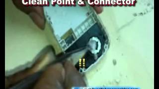 How To Clean Point amp Connector of a Mobile Phone  Mobile Phone Repairing [upl. by Surtemed]