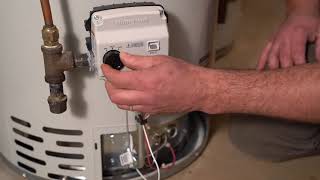 How to Relight a Pilot Light on an Atmospheric Water Heater Water Heaters Now [upl. by Nylra]