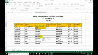 Cara menggunakan Subtotal pada MS Excel 2013 [upl. by Sauers]