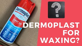 Dermoplast numbing spray for waxing [upl. by Brag]