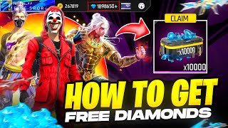 Free Unlimited Diamond Trick 🔥💎  How To Get Free Diamonds in Free Fire  FireEyes Gaming [upl. by Rolo520]