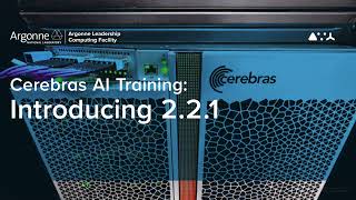 ALCF AI Testbed Training Introducing 221 [upl. by Blondelle]