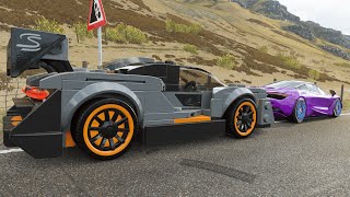 McLaren 720S Coupé amp LEGO McLaren Senna Convoy  Forza Horizon 4 [upl. by Anytsirhc]