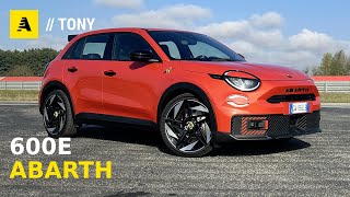 Abarth 600e  E davvero LA MIGLIORE ABARTH di sempre Parliamone ENG Audio [upl. by Erdeid]