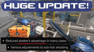 Whats NEW in CS2  Peekers Advantage Fixes SubTick Adjustments New Case Arms Race AND MORE [upl. by Accebar189]