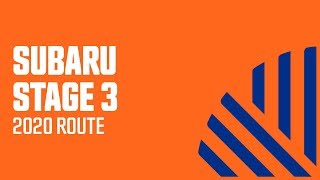 Race Route  Subaru Stage 3  2020 Santos Tour Down Under [upl. by Eynenihc]