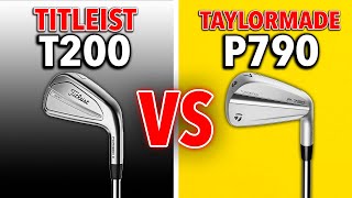 Titleist T200 vs TaylorMade P790 Irons FULL REVIEW [upl. by Matthaeus243]