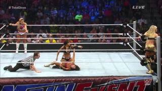 Layla and Summer vs Natalya and Rosa Main Event [upl. by Sirrap]